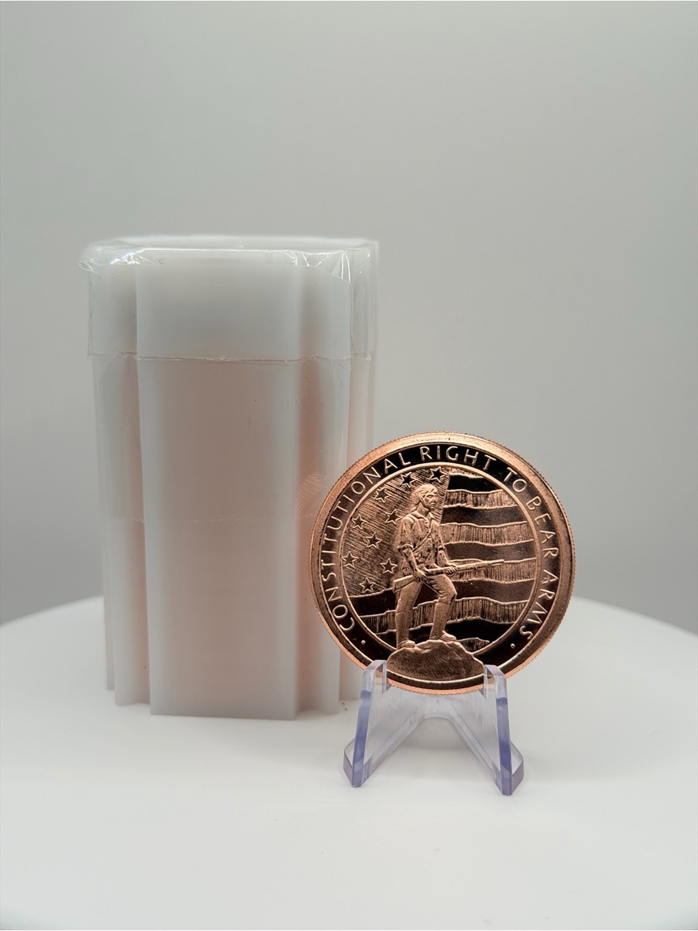 1 oz .999 Fine Copper 2nd Amendment Right to Bear Arms Round Bullion
